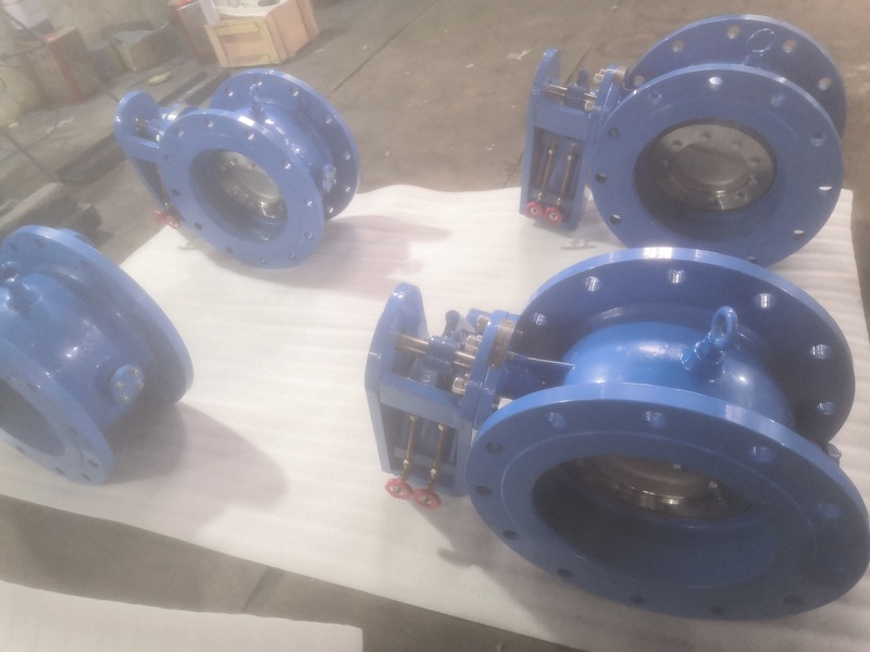tilting check valve with hydraluic damper 3