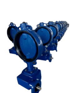 wafterbutterfly valves with nylon coated disc