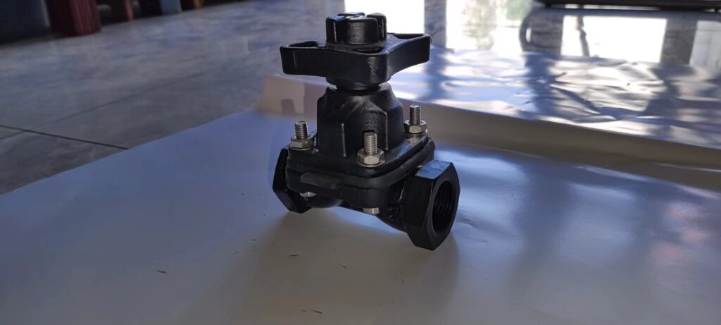 screw end diaphragm valve