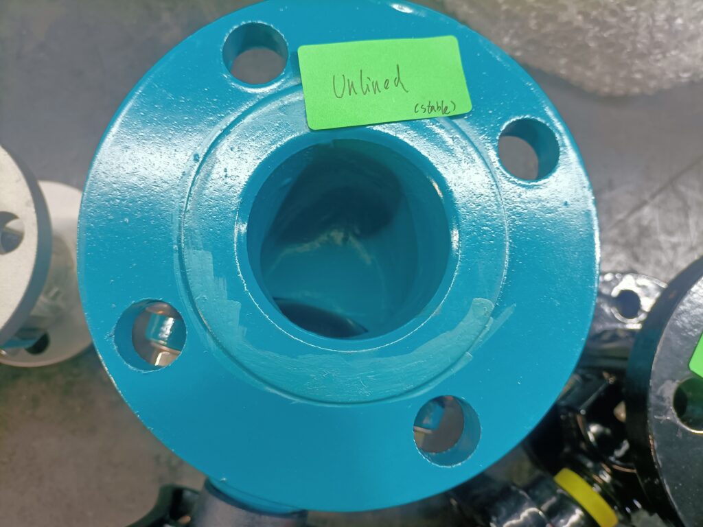 unlined diaphragm valve
