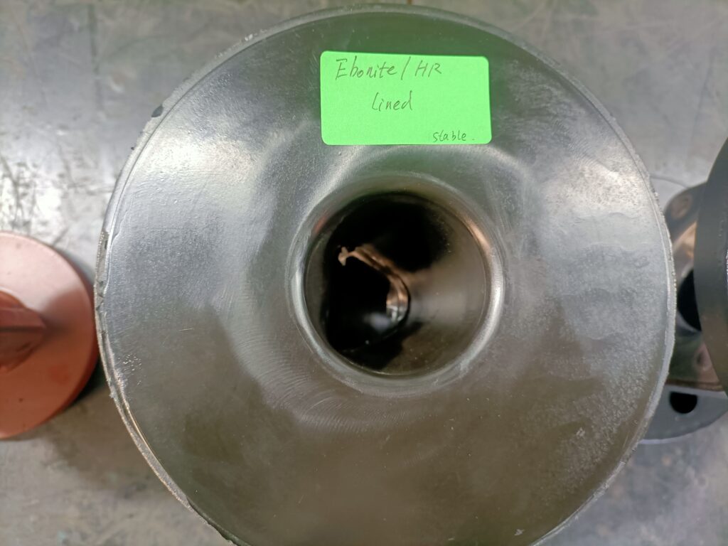 ebonite lined diaphragm valve