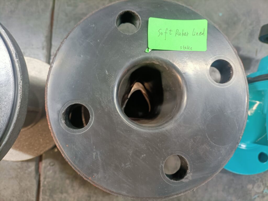 soft rubber lined diaphragm valve