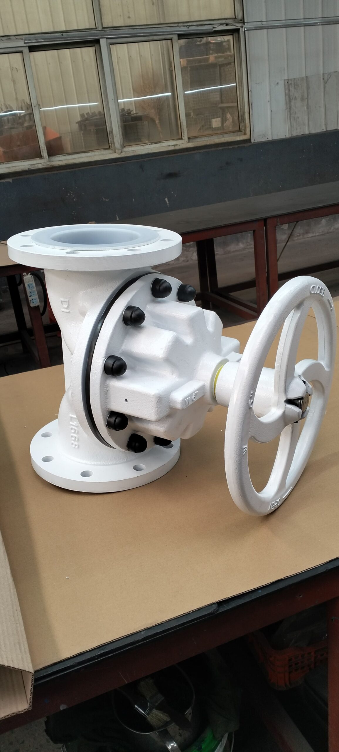 A collection of industrial diaphragm valves