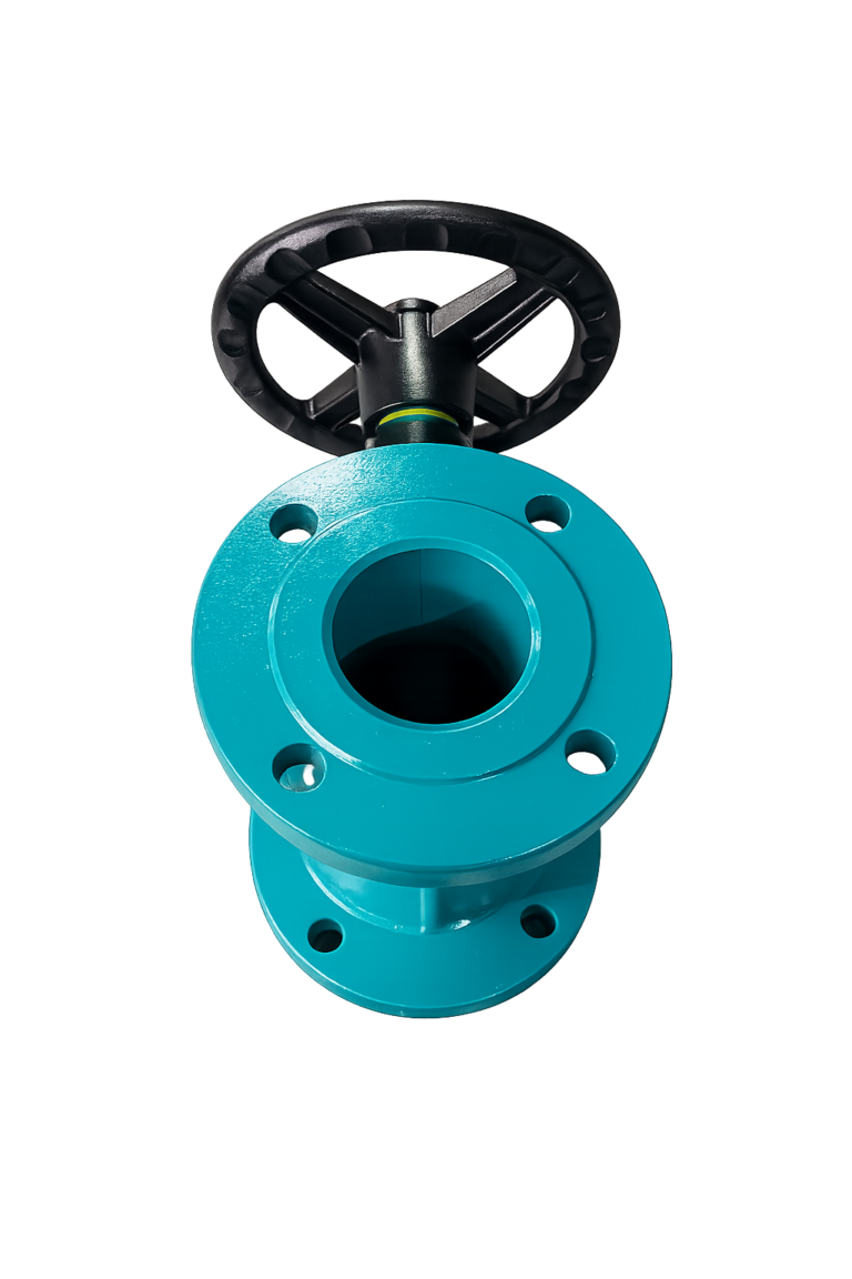 WCB Manual Weir Type Diaphragm Valve Unlined