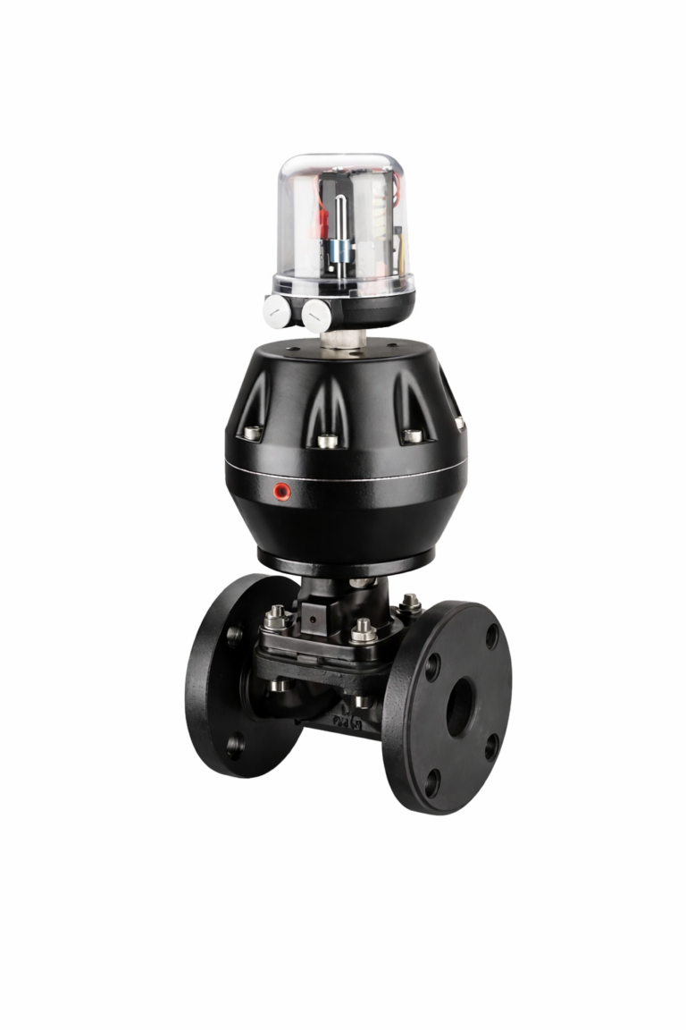 Pneumatic Diaphragm Valve With Position Indicator