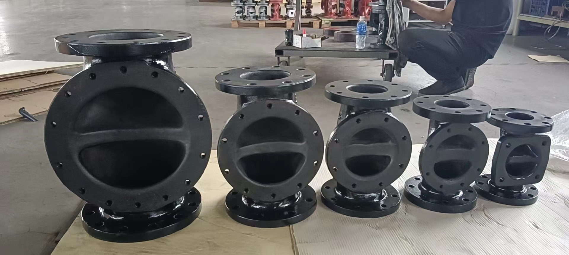 rubber lined weir diaphragm valves