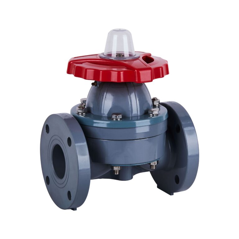 PVC-C Flange Type Diaphragm Valve