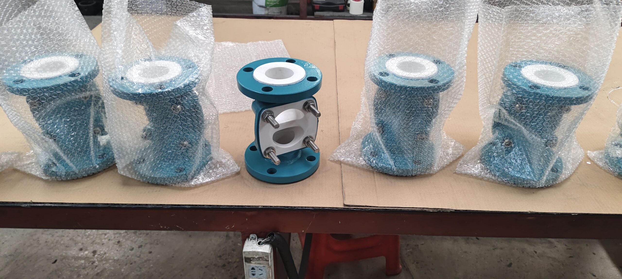 Industrial chemical processing plant