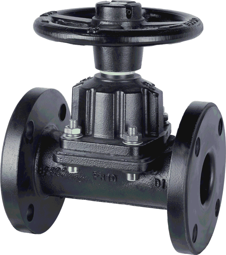 WCB Manual ST Diaphragm Valve Butyl Lined