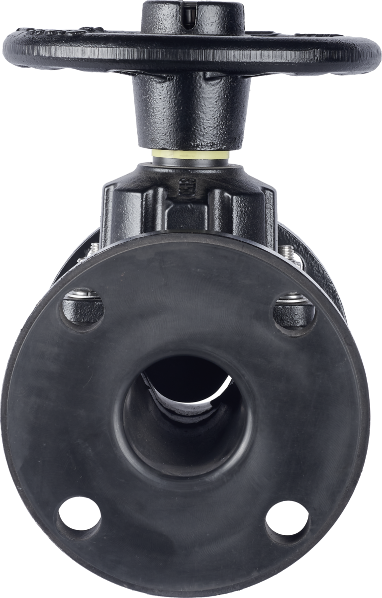 DI/CI Manual Weir Type Diaphragm Valve SR Lined