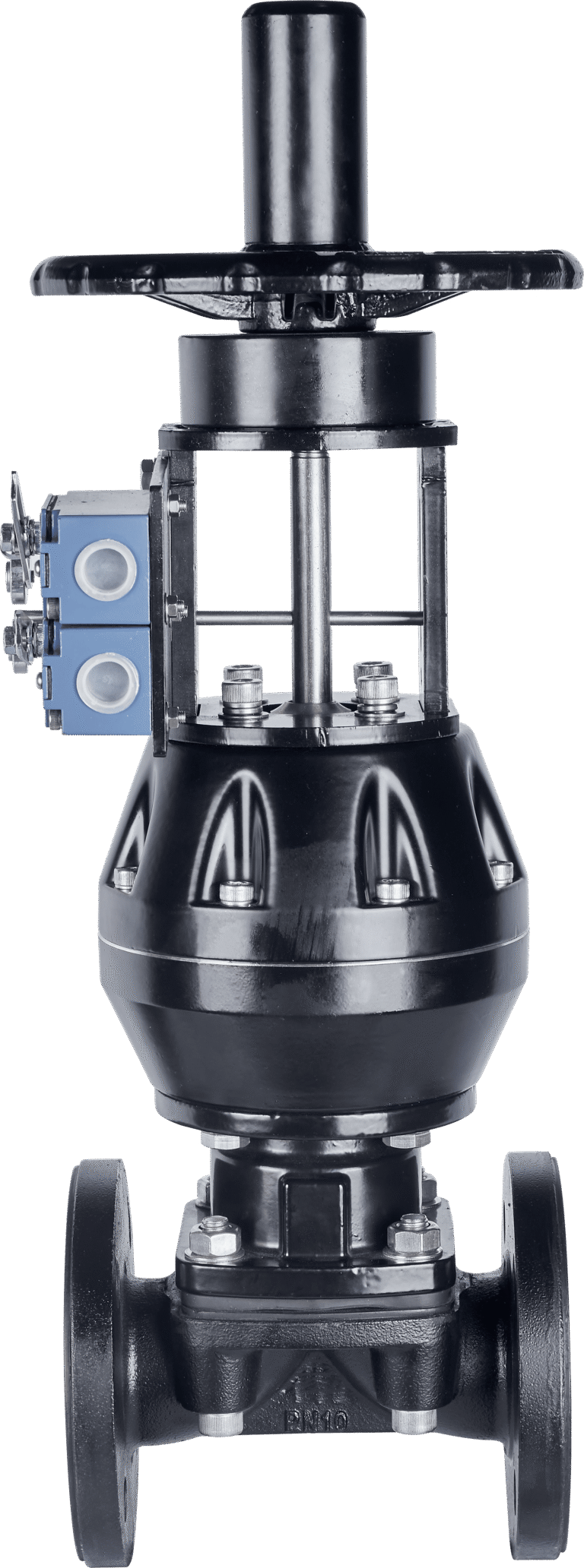 Pneumatic Diaphragm Valve With Handwheel