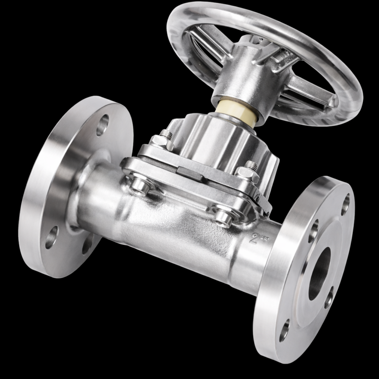 SS Manual ST Type Diaphragm Valve Unlined
