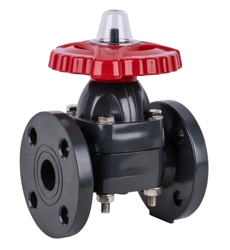PVC-U Flange Type Diaphragm Valve