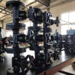 Diaphragm valve with machine vulcanized rubber lining