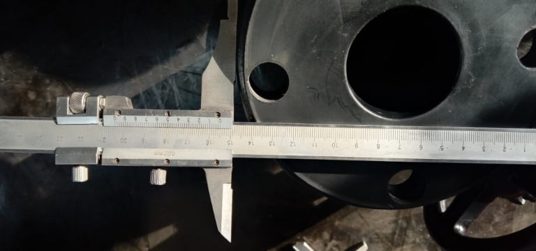 Diaphragm valve-dimension test 3