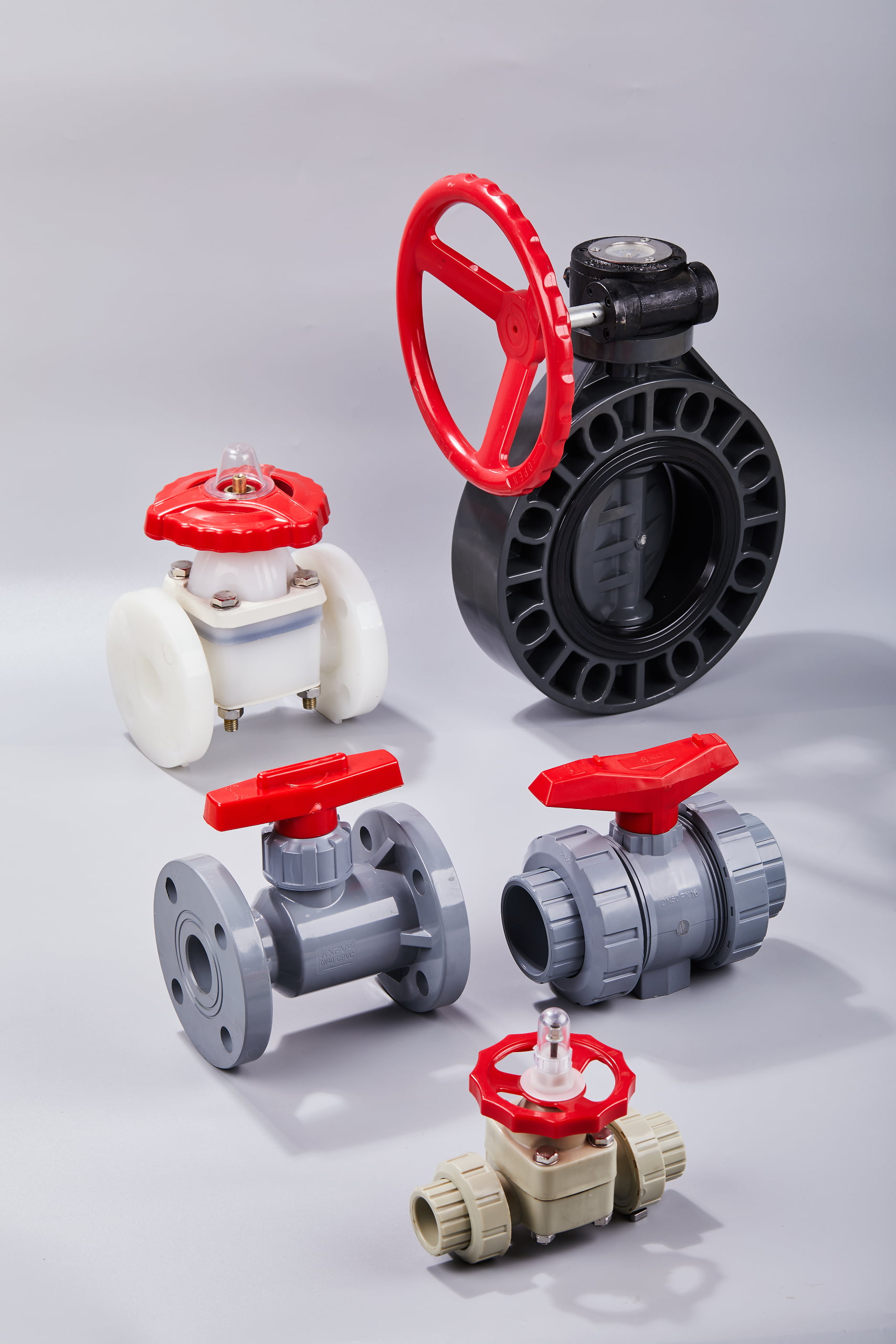 Professional OEM diaphragm valve manufacturer - custom cast iron and ductile iron valves with PTFE, PFA, ETFE plastic lining and EPDM rubber lining for chemical and industrial applications